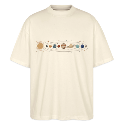 Cosmic Alignment – Oversized Unisex Bio T-Shirt Blaster 2.0 - Natur
