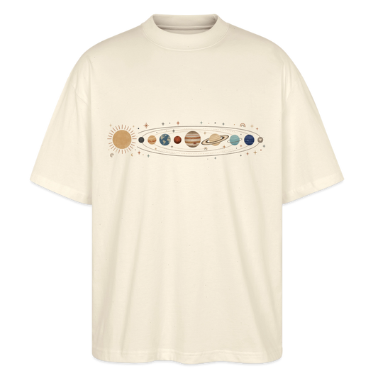 Cosmic Alignment – Oversized Unisex Bio T-Shirt Blaster 2.0 - by Artful Alchemist