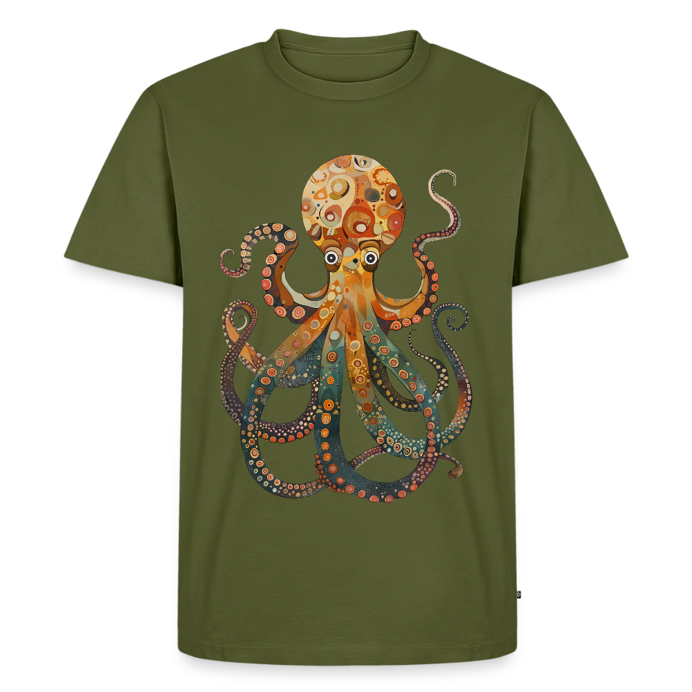 Color Pulse Octopus - Männer Premium T-Shirt - by Artful Alchemist