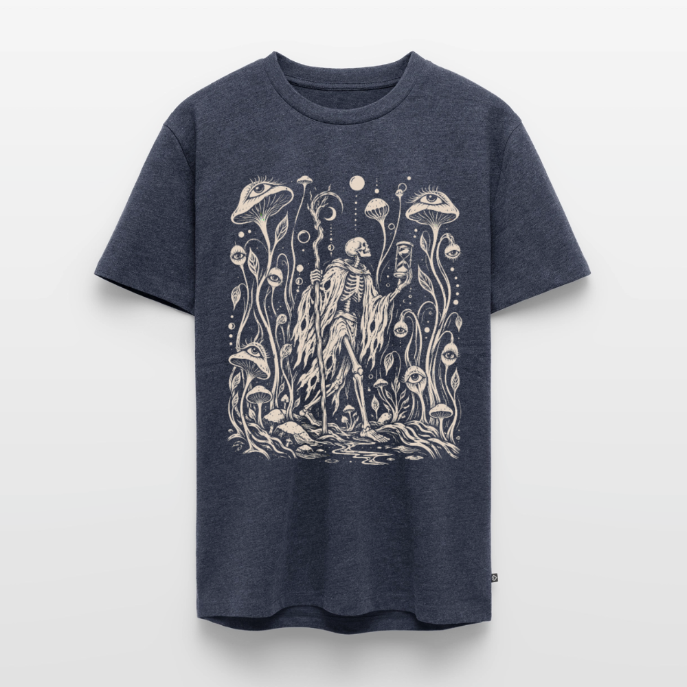 Forest Wanderer – Männer Premium T-Shirt - Jeansblau 