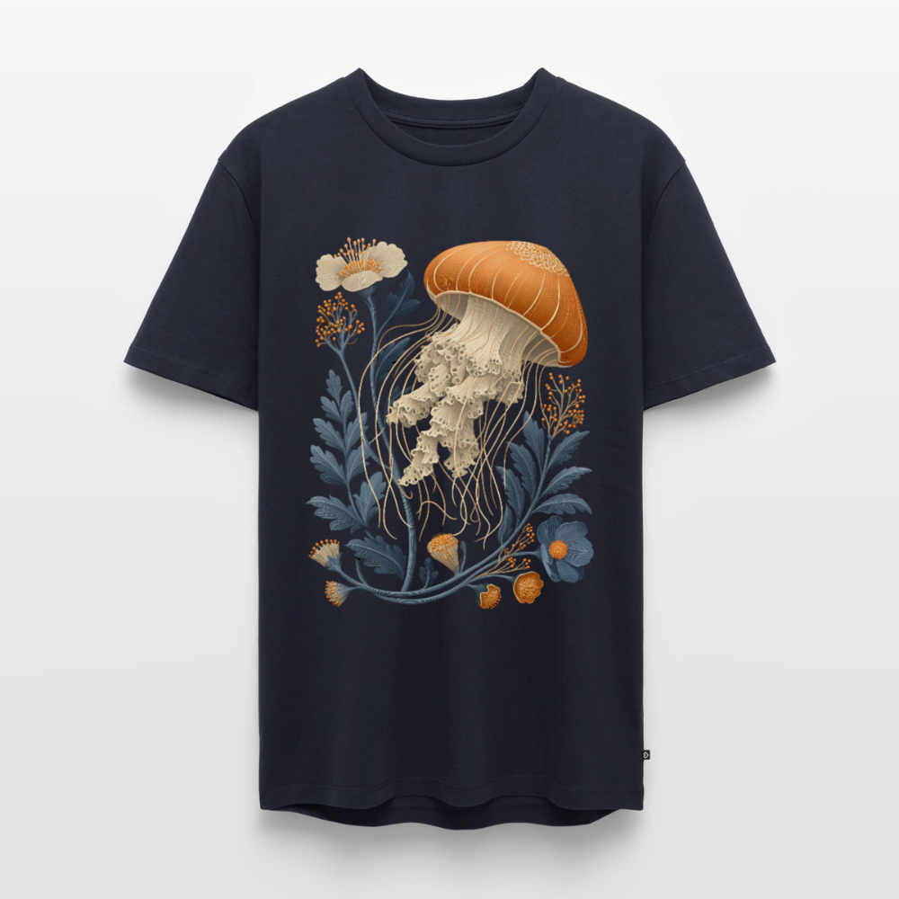 Florale Qualle - Männer Premium T-Shirt - by Artful Alchemist