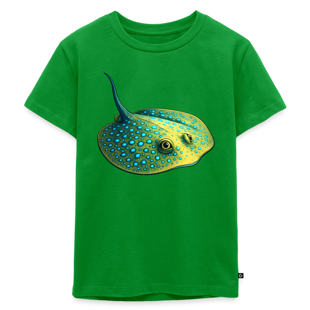 Blaupunktrochen - Kinder Premium T-Shirt - Grün