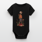Skeleton Boy - Stanley/Stella Baby Bio Kurzarm-Body - Schwarz