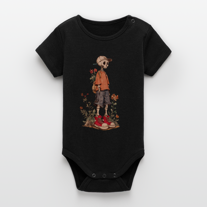 Skeleton Boy - Stanley/Stella Baby Bio Kurzarm-Body - by Artful Alchemist