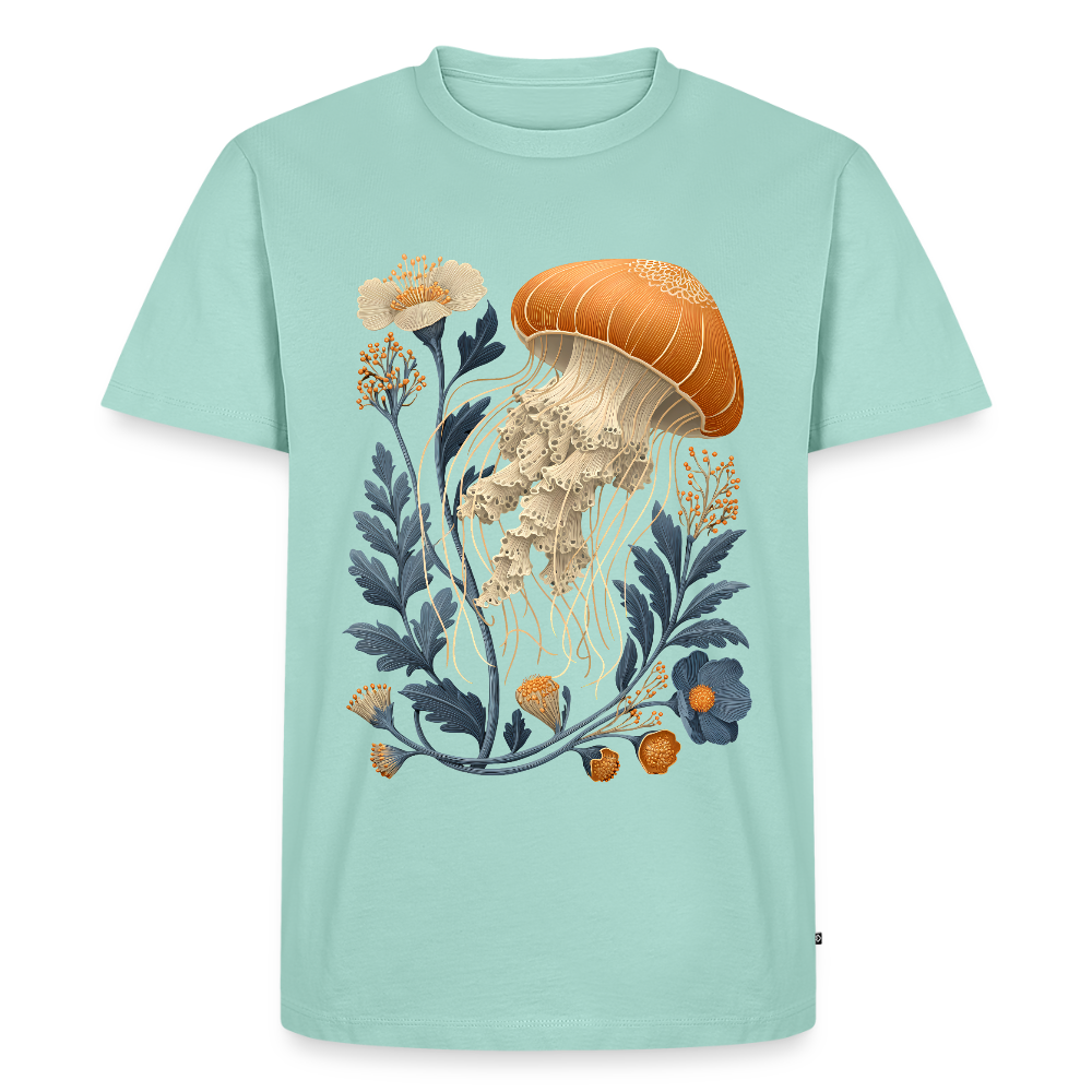 Florale Qualle - Männer Premium T-Shirt - by Artful Alchemist