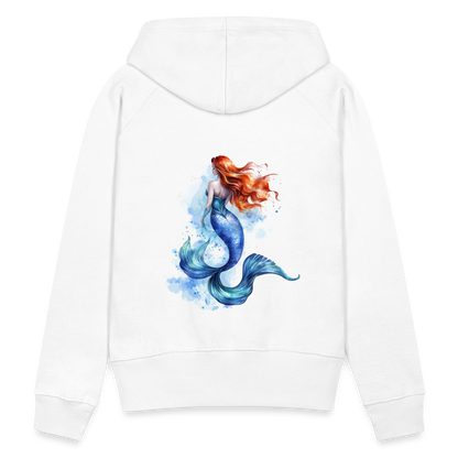 Meerjungfrau als Aquarelle - Frauen Premium Hoodie - by Artful Alchemist