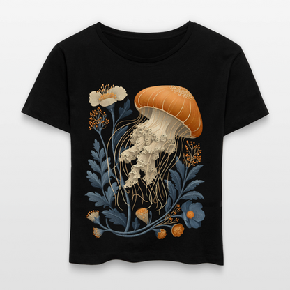 Floral Jellyfish - Stanley/Stella Relaxed Rundhals Frauen Bio-T-Shirt SERENA - by Artful Alchemist