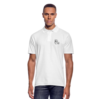 Bembel mit Gläsern - Hessisch Mundart - Männer Premium Poloshirt - by Artful Alchemist
