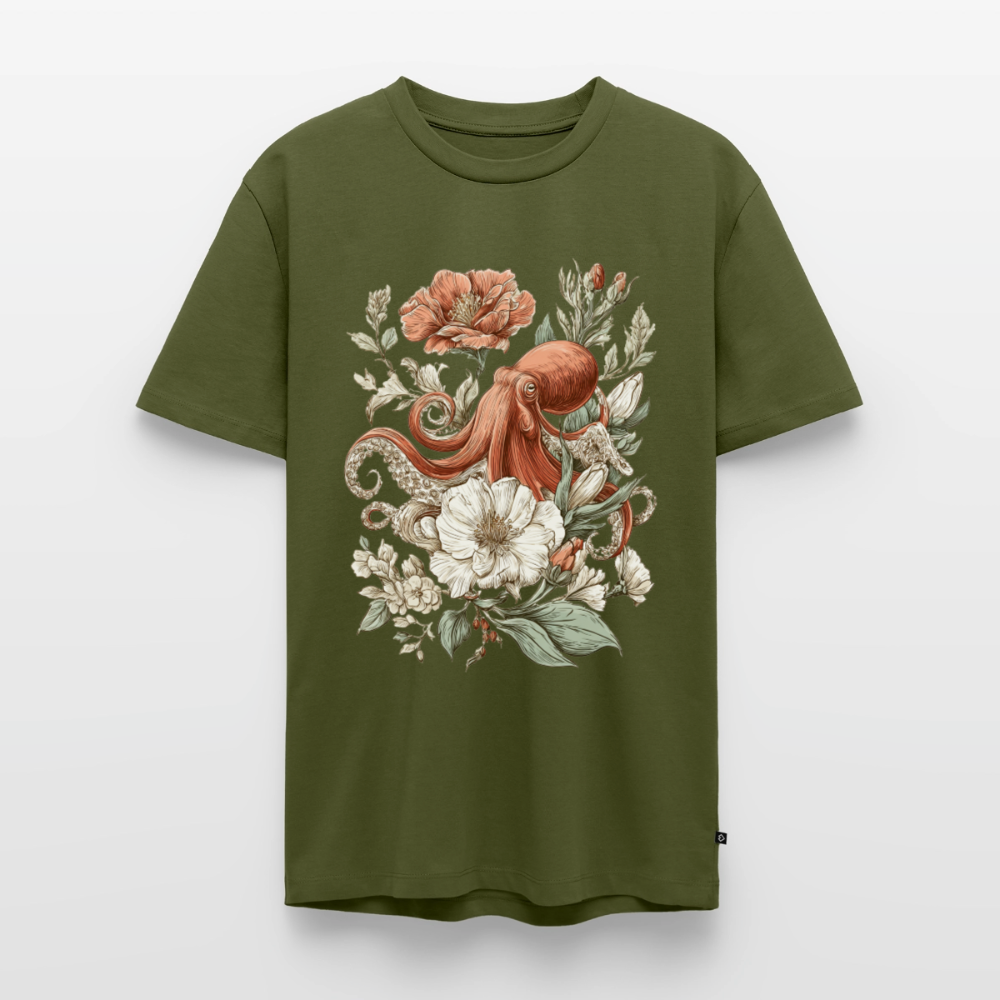 Leviathan Bloom – Vintage Octopus - Männer Premium T-Shirt - by Artful Alchemist
