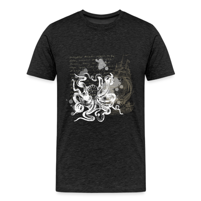 Vintage Steampunk Oktopus Motiv - Männer Premium T-Shirts - by Artful Alchemist