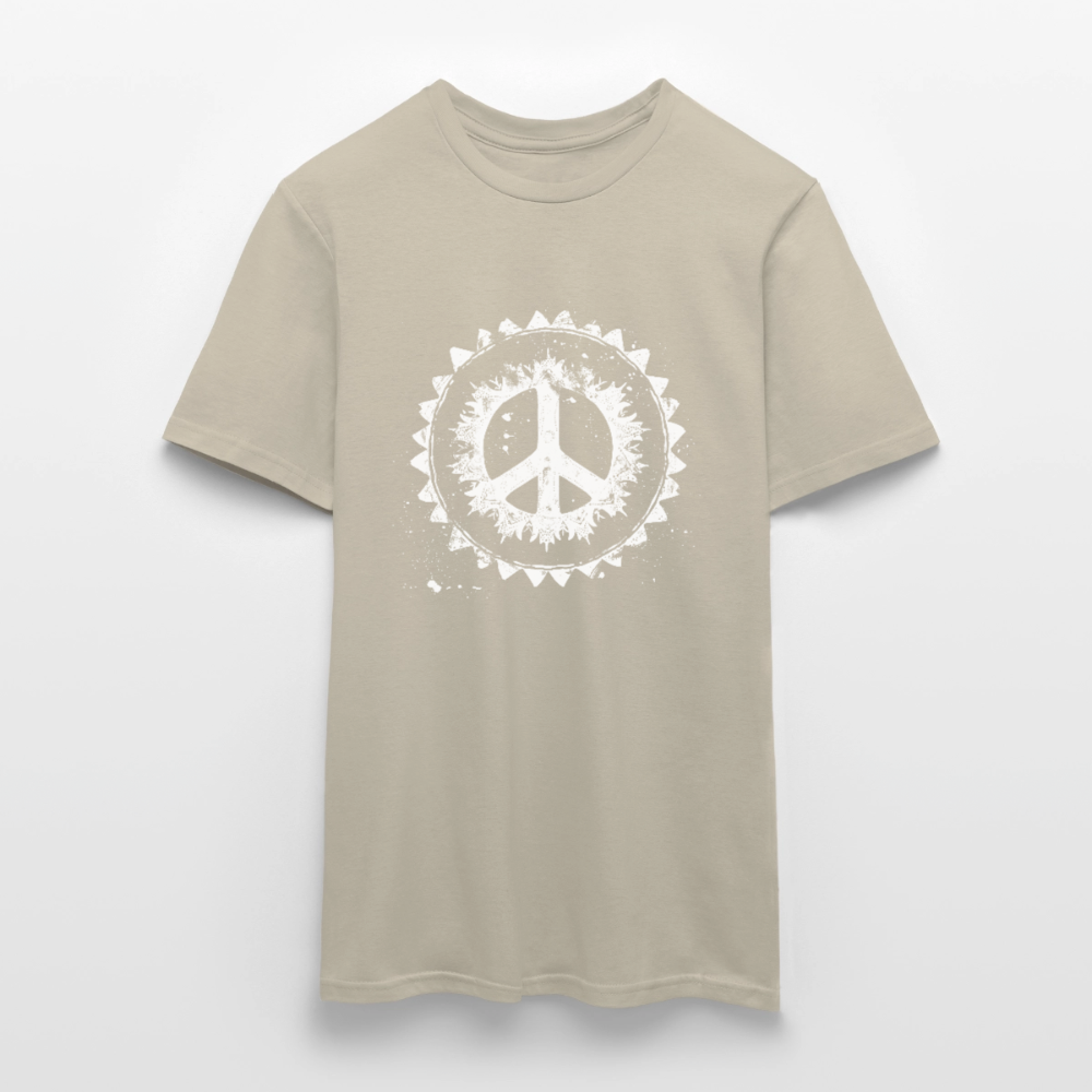 Urban Retro Peace Zeichen - Männer T-Shirt - by Artful Alchemist