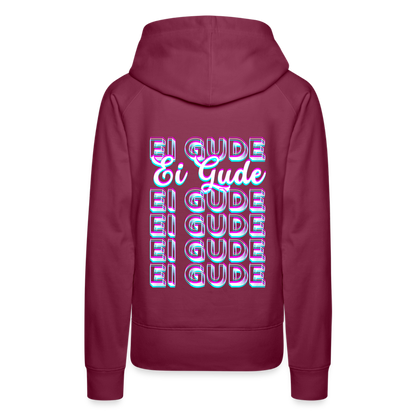 Ei Gude - Hessisch Mundart - Frauen Premium Hoodie - by Artful Alchemist