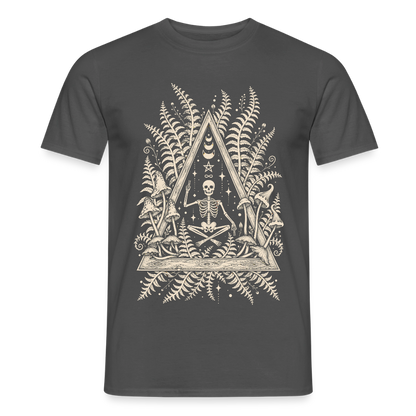 Mystic Fern – Männer T-Shirt - Anthrazit