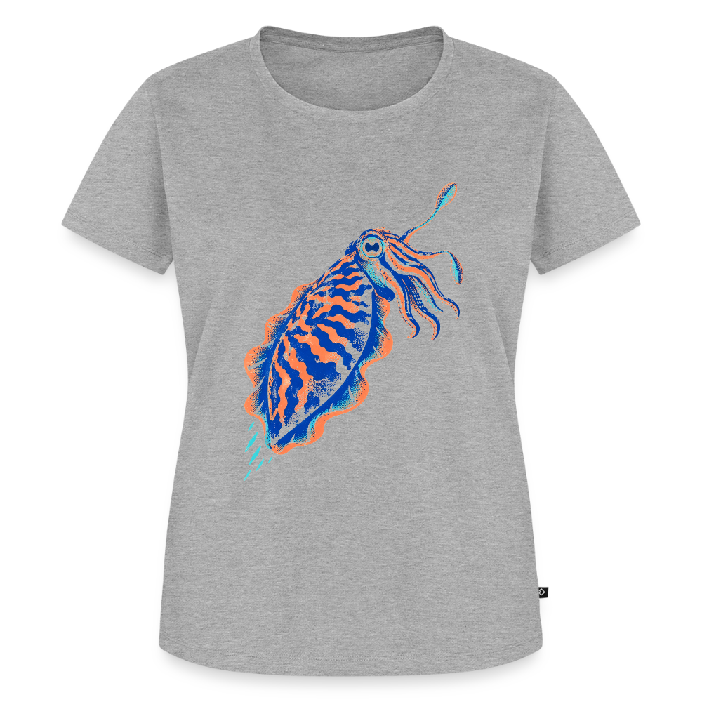 Sepia Ink – Frauen Premium T-Shirt - Grau meliert