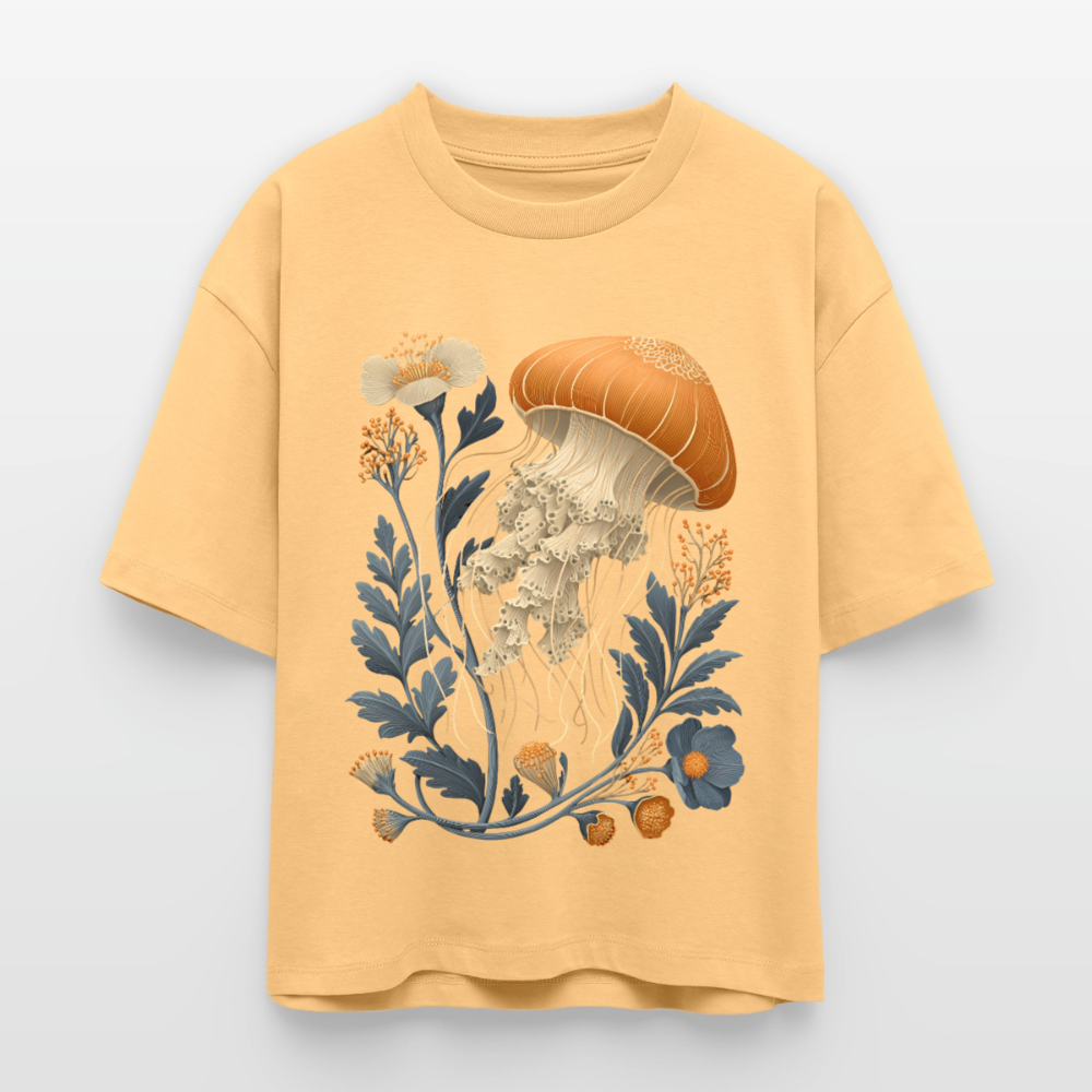 Ocean Bloom – Medusen-Art Boxy Bio-Shirt - Stanley/Stella Frauen Boxy Bio-T-Shirt Nova - by Artful Alchemist