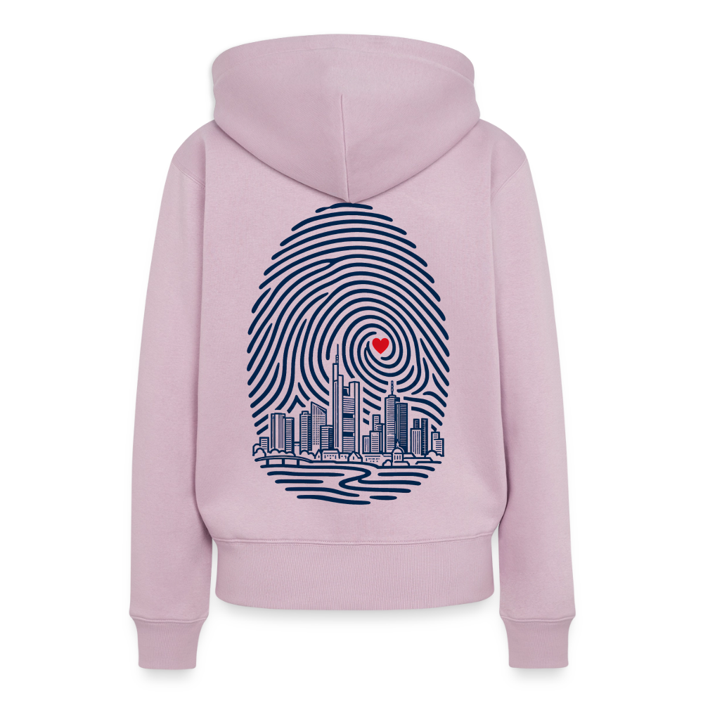 Frankfurt im Herzen - Frauen Premium Hoodie - by Artful Alchemist