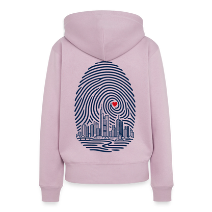 Frankfurt im Herzen - Frauen Premium Hoodie - by Artful Alchemist