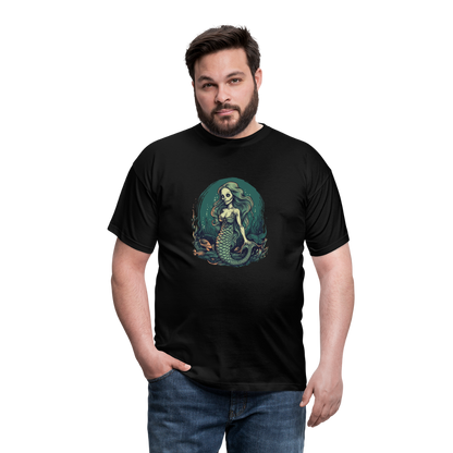 Comic Ghul Zombie Meerjungfrau - Männer T-Shirt - by Artful Alchemist