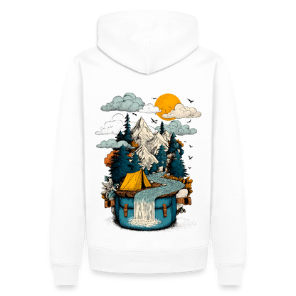 World in a Pack – Adventure Surrealism - Männer Premium Hoodie - by Artful Alchemist