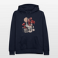 Vintage Boho Blossom Chicken - Frauen Hoodie - Navy