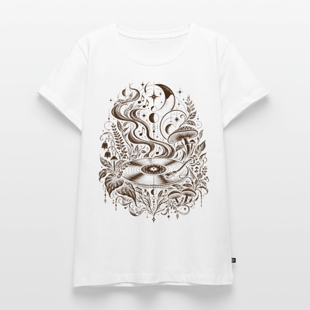 Moonlight Vinyl – Frauen Premium T-Shirt - by Artful Alchemist