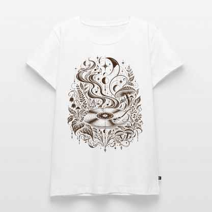 Moonlight Vinyl – Frauen Premium T-Shirt - by Artful Alchemist