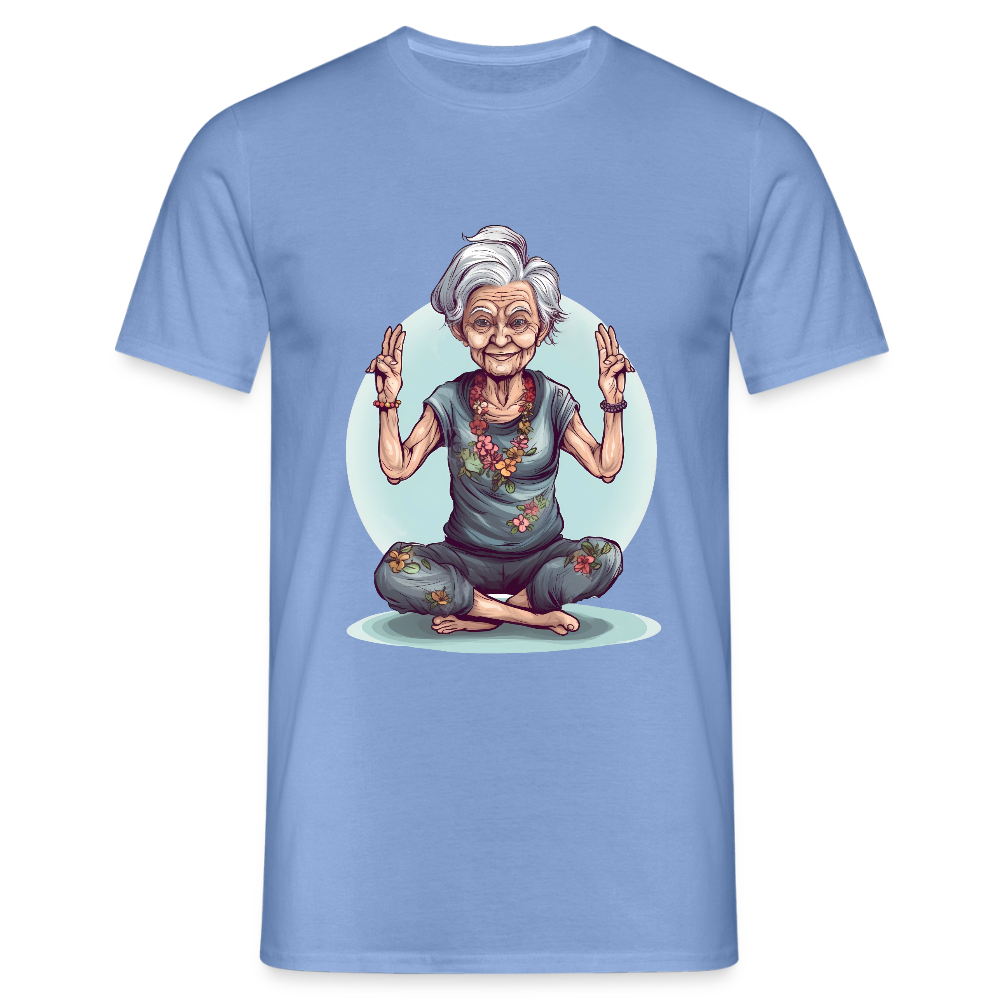 Coole Yoga Oma - Meditation im besten Alter - Männer T-Shirt - by Artful Alchemist