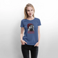 Gude Otter - Frauen Premium Bio T-Shirt - Taubenblau