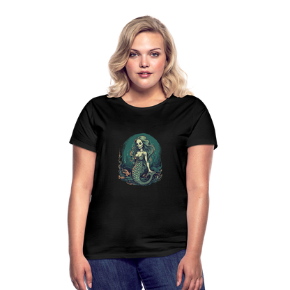 Comic Ghul Zombie Meerjungfrau - Frauen T-Shirt - by Artful Alchemist