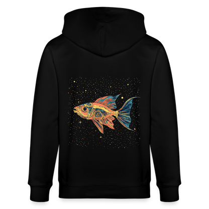 Bunter Meeres Fisch - Stanley/Stella Unisex Bio-Kapuzenjacke CULTIVATOR - by Artful Alchemist
