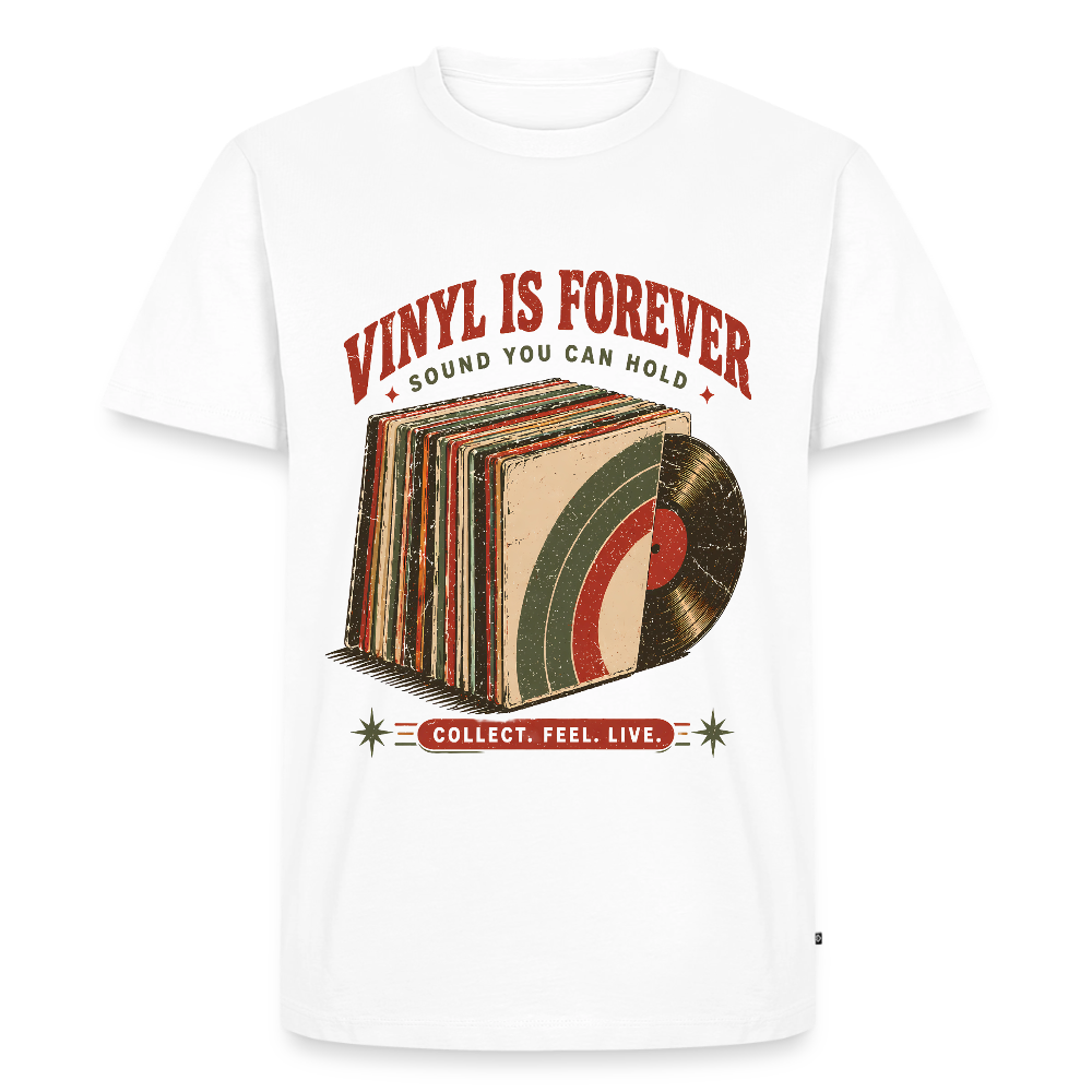 Vinyl Is Forever – Sound You Can Hold - Männer Premium T-Shirt - by Artful Alchemist
