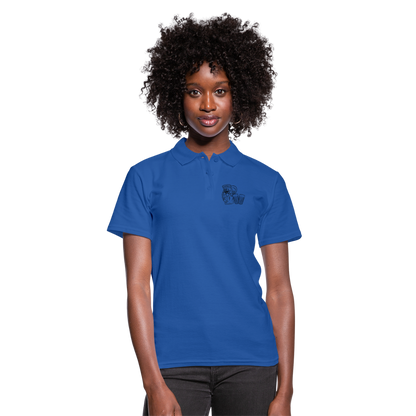 Bembel mit Gläsern - Hessisch Mundart - Frauen Premium Poloshirt - by Artful Alchemist