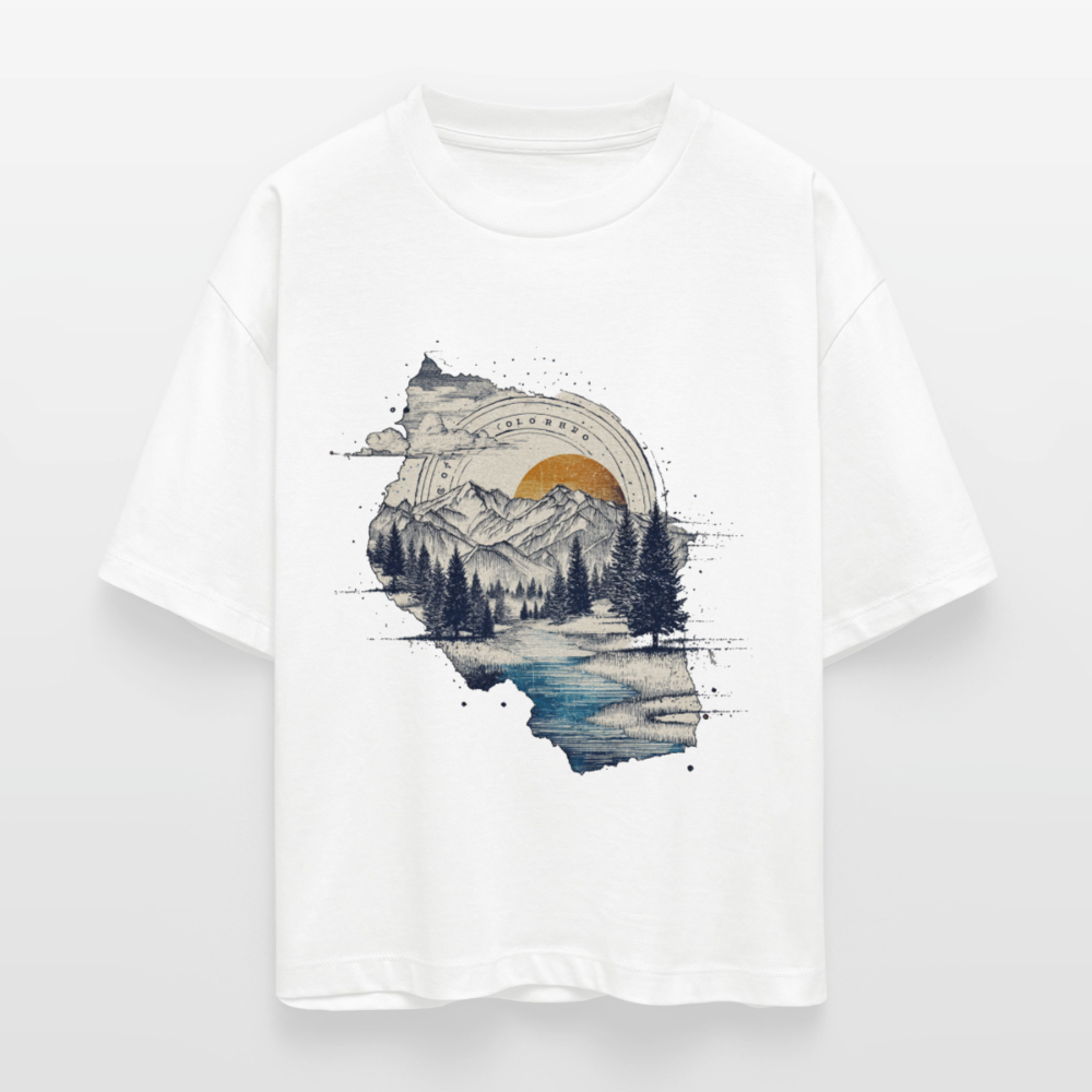 Colorado Peak - Stanley/Stella Frauen Boxy Bio-T-Shirt Nova - by Artful Alchemist