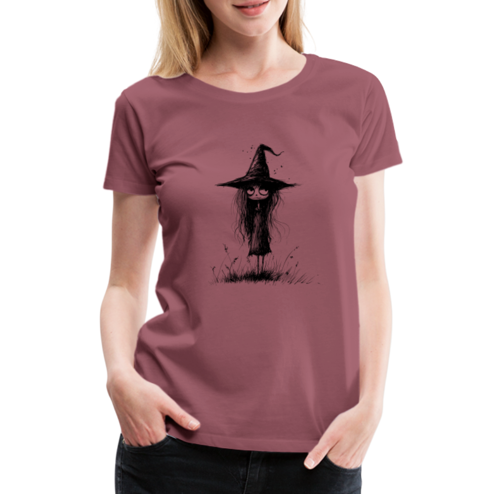 Kleine Hexe - Frauen Premium T-Shirt - Malve