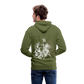 Vintage Steampunk Oktopus Motiv - Männer Premium Hoodie - Olivgrün