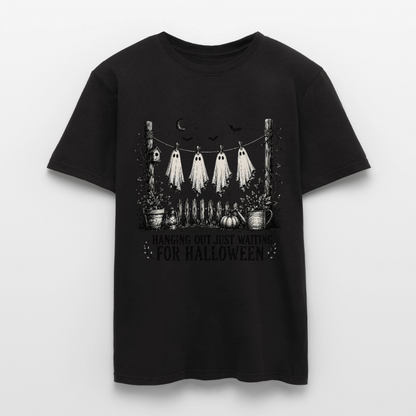 Hanging Out Just Waiting For Halloween - Männer T-Shirt - by Artful Alchemist