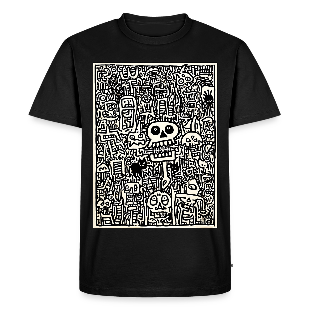 Weird Creatures – Männer Premium T-Shirt - Schwarz