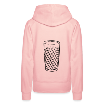 Frankfurter Geripptes - Äpplerglas - Hessisch Mundart - Frauen Premium Hoodie - by Artful Alchemist