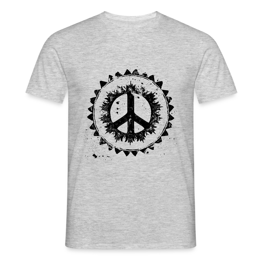Urban Retro Peace Zeichen - Männer T-Shirt - by Artful Alchemist