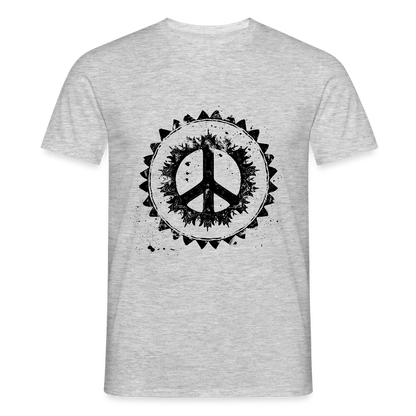 Urban Retro Peace Zeichen - Männer T-Shirt - by Artful Alchemist