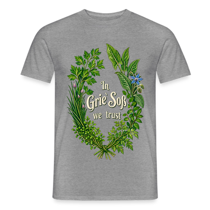 In Grie` Soß we trust - Männer T-Shirt - by Artful Alchemist