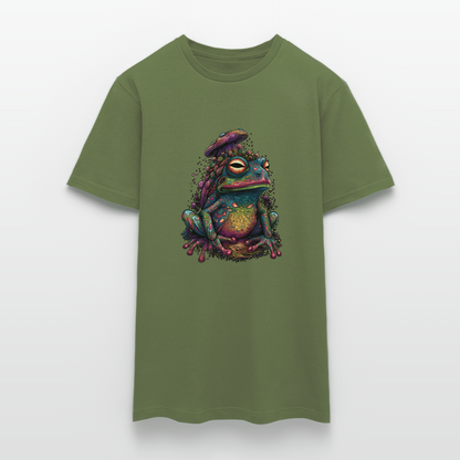 Trippy Pilz Frosch - Psychedelisches Motiv - Männer T-Shirt - by Artful Alchemist