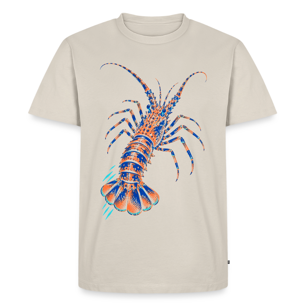 Lobster Ink – Männer Premium T-Shirt - Beige