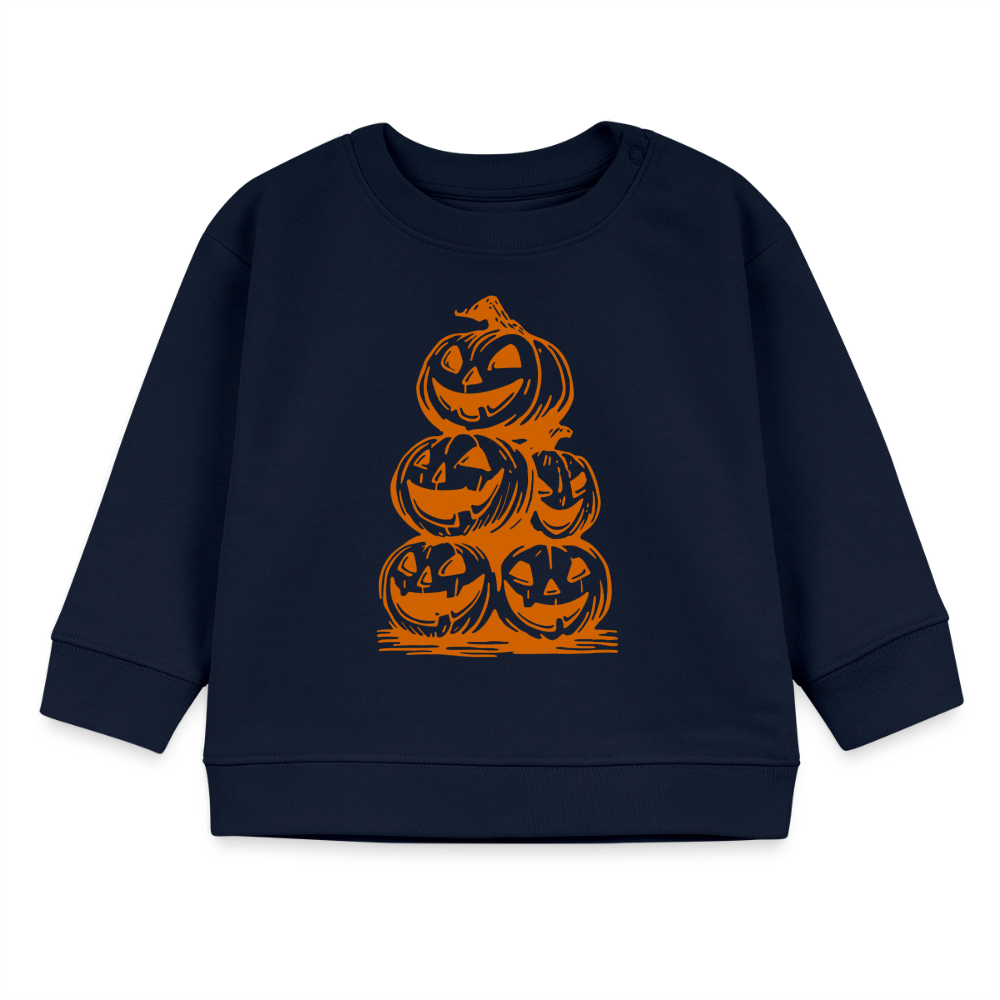 Five Pumpkins Big - Stanley/Stella Bio-Sweatshirt BABY CHANGER - by Artful Alchemist