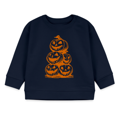 Five Pumpkins Big - Stanley/Stella Bio-Sweatshirt BABY CHANGER - by Artful Alchemist