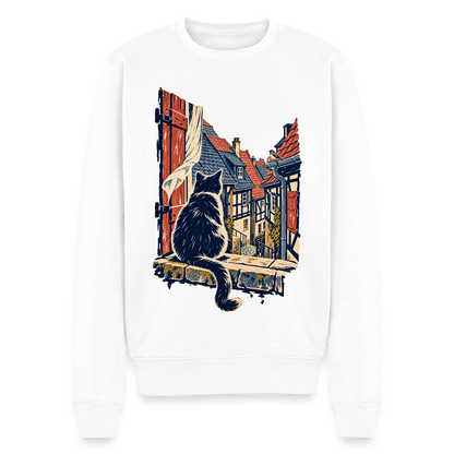 Altstadt-Katze – Männer Premium Pullover - by Artful Alchemist
