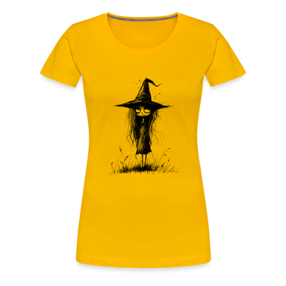 Kleine Hexe - Frauen Premium T-Shirt - by Artful Alchemist