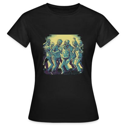 Tanzende Zombies - Gruseliges Zombie Motiv - Frauen T-Shirt - by Artful Alchemist