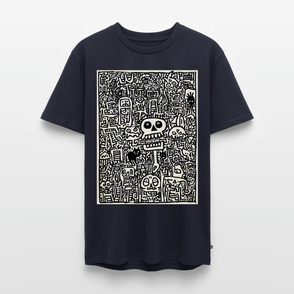 Weird Creatures – Männer Premium T-Shirt - Navy