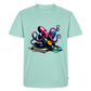DJ Oktopus – Wenn Tiefsee auf Vinyl trifft - Männer Premium Bio T-Shirt - Mint 